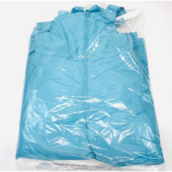 All in Motion Girl Waterproof Snow Sport Bib snowsuit Size Small (6/6x) Teal - Picture 5 of 5